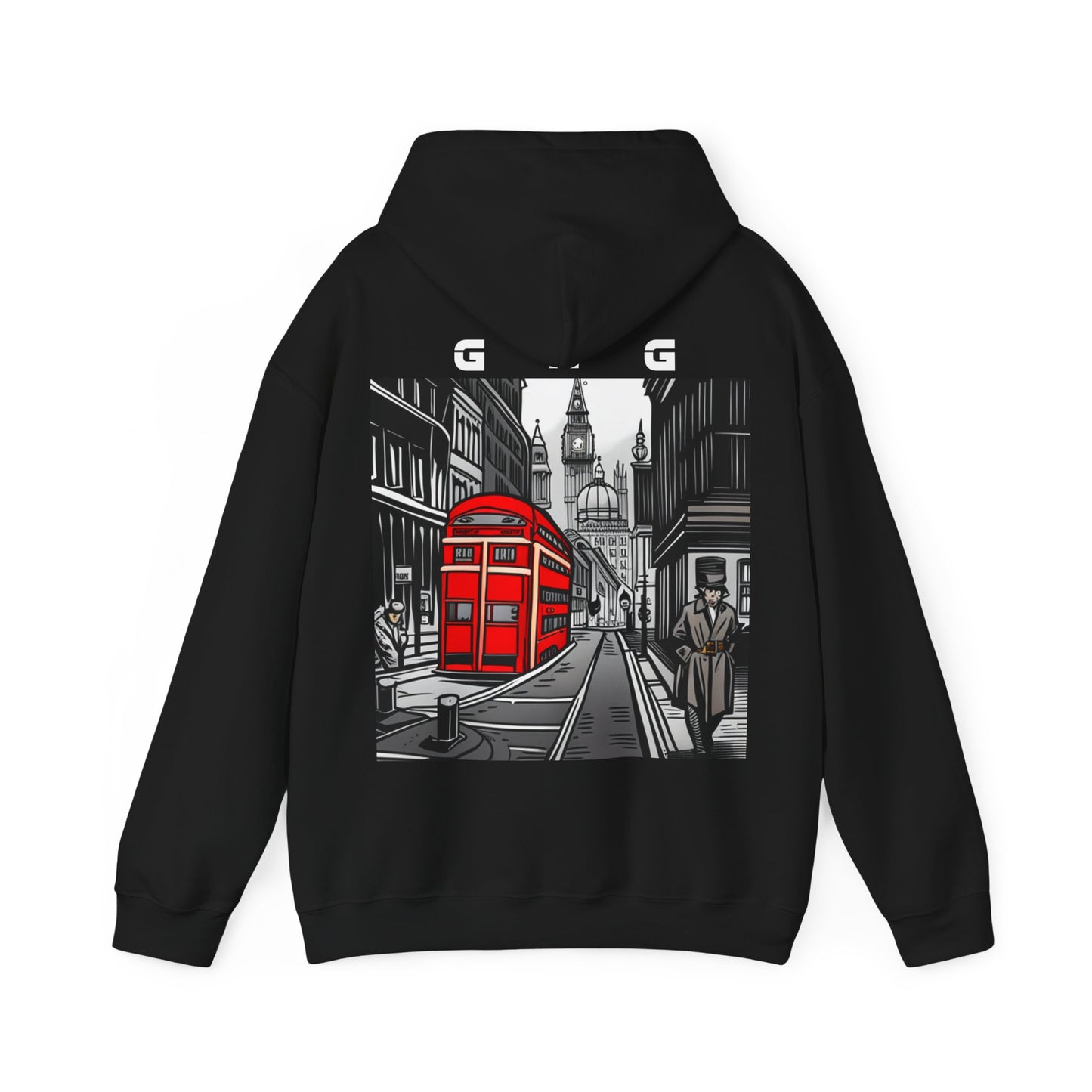 GmG® | London Unisex Hooded Sweatshirt