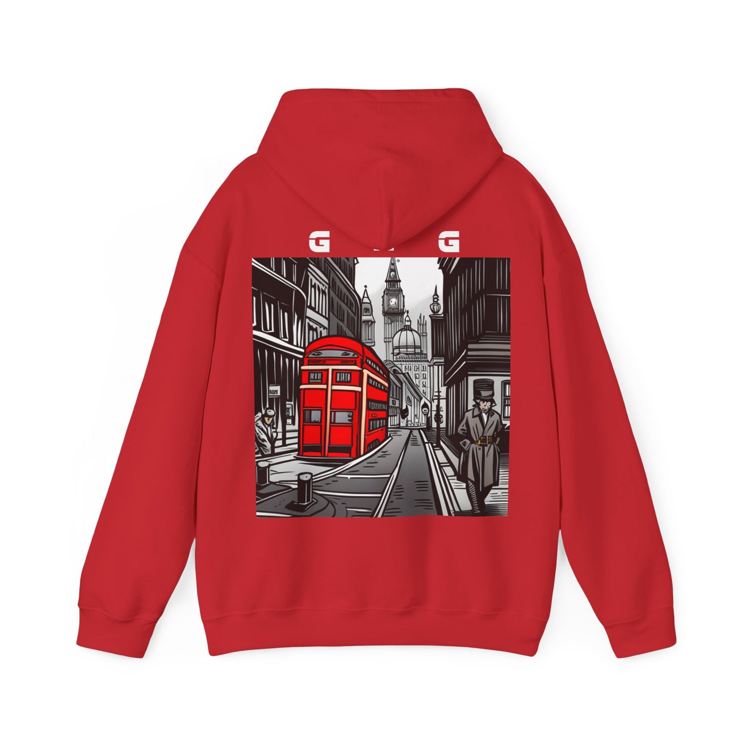 GmG® | London Unisex Hooded Sweatshirt